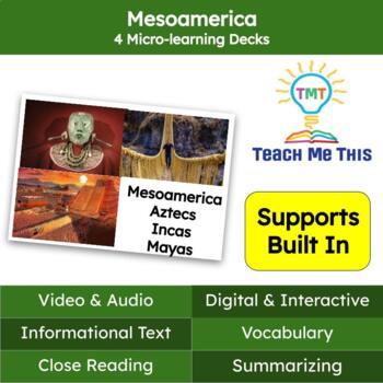 Preview of Mesoamerica Informational Text Reading Passages Bundle