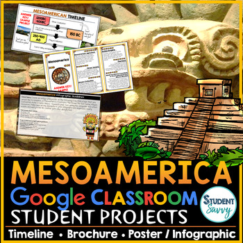 Preview of Mesoamerica Olmec Maya Aztec Inca Projects Timeline Google Slides Templates HW