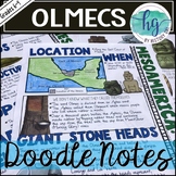 Mesoamerica Olmecs Doodle Notes