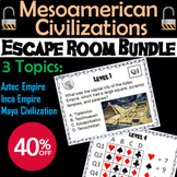 Mesoamerican Civilizations Escape Room Social Studies: Azt