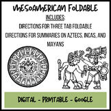 Mesoamerican Foldable