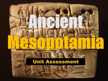 Preview of Mesopotamia Test