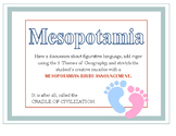 Using Figurative Language in Social Studies: Mesopotamia B