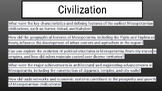 Mesopotamia Civilization Inquiry Questions