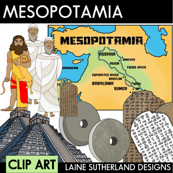 Preview of Mesopotamia Clip Art Set