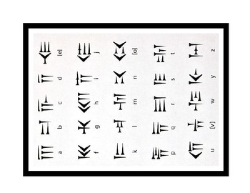 cuneiform writing mesopotamia activity followers