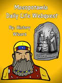 Mesopotamia Daily Life Webquest and Answer Sheet