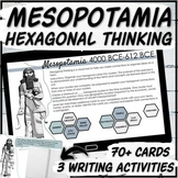 Mesopotamia Digital Hexagonal Thinking Activity