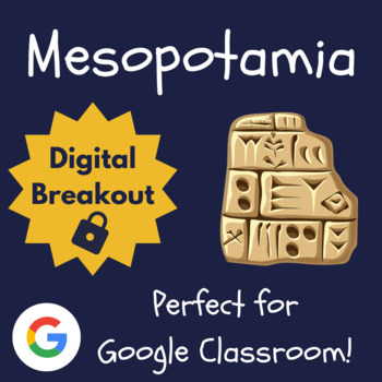 Preview of Mesopotamia Escape Room | Sumerian Babylonian Digital Breakout