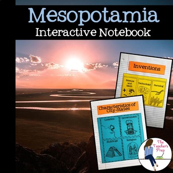 Preview of Ancient Mesopotamia Interactive Notebook Graphic Organizers