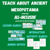 Mesopotamia Lesson, Guided Notes, and Interactive Google S