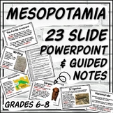Mesopotamia PowerPoint and Guided Notes (Just added: Googl