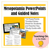 Mesopotamia PowerPoints and Guided Notes