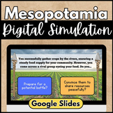Mesopotamia Simulation Activity | Digital | Choose Your Ow