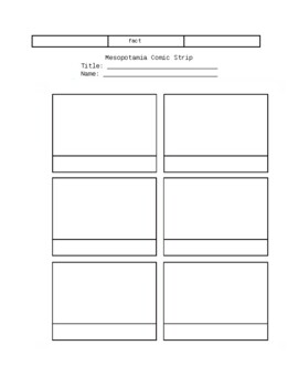 Mesopotamia Tic-Tac-Toe Board by Class With Corcoran | TpT