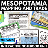 Mesopotamia Unit - Mesopotamia Map Activity - Trade and Ge