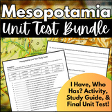 Mesopotamia Unit Test BUNDLE