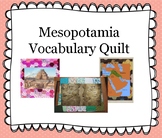 Mesopotamia Vocabulary Quilt