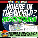 Ancient Mesopotamia Map Activity & Scavenger Hunt: Where i