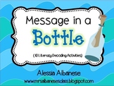 Message in a Bottle - Literacy Decoding Activities