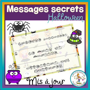 Preview of Halloween secret sentences - FRENCH