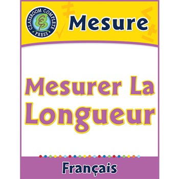 Preview of Mesure: Mesurer la Longueur An. PK-2