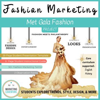 Preview of Met Gala Fashion Project | Design, FACS, Marketing, Promotion, Trends