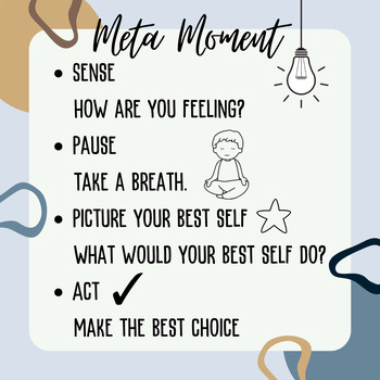 Preview of Meta Moment Classroom Poster