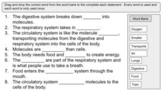 Metabolism Body Systems Practice (Supports Amplify Curriculum)