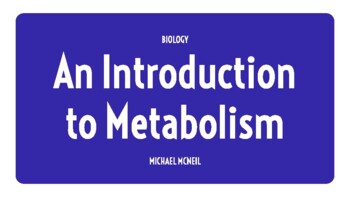 Preview of Metabolism Notes | Biology