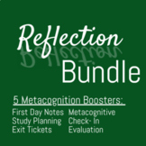 Metacognition Boosters: 6 Resources! Including  Bonus Year