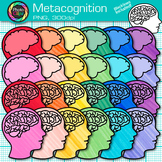 Metacognition Clipart: Growth Mindset Classroom Clip Art, 