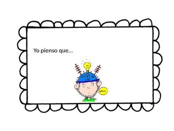 Preview of Metacognition Thinking Stems Spanish Dual Immersion Reference Posters