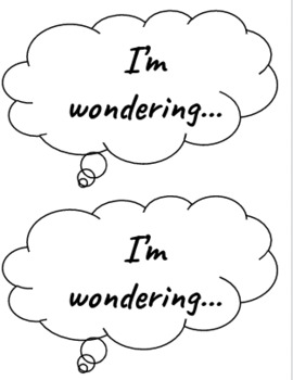 Metacognition Thought Bubble Stick Posters by VN Creations | TPT