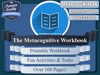 Preview of Metacognition Workbook (Metacognitive Strategies)