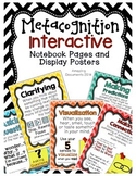 Metacognition Posters and Interactive Notebook Pages