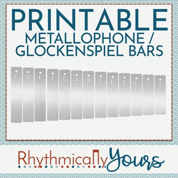Preview of Metallophone Glockenspiel Bar Manipulatives
