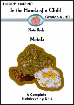 Preview of Metals: A Thematic Notebooking Unit