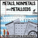 Metals, Nonmetals, and Metalloids Science Center and Assessment