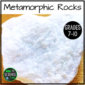 Preview of Types of Rocks - Metamorphic Rocks