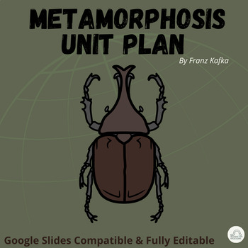 Preview of Metamorphosis by Franz Kafka Unit