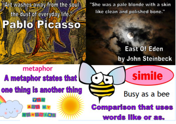 Preview of Metaphor and Simile poster