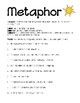 Metaphor worksheet by LisaMillerPhotos | Teachers Pay Teachers