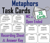 Metaphors Task Cards Figurative Language Activity