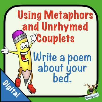 Preview of Poetry Writing - Metaphors and Unrhymed Couplets