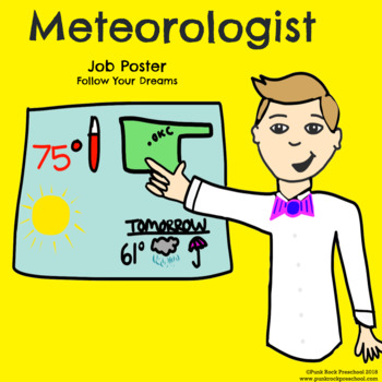 Preview of Meteorologist Poster - Discover Your Passions