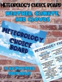 Meteorology Digital Choice Board: Weather, Climate, and Clouds