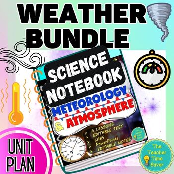Preview of Weather Climate & Atmosphere Curriculum Bundle - Earth Science Unit