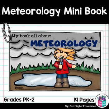 Preview of Meteorology and Weather Maps Mini Book for Early Readers - Weather