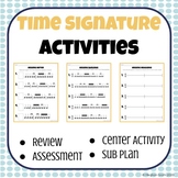 Time Signatures | Worksheet/Assessment